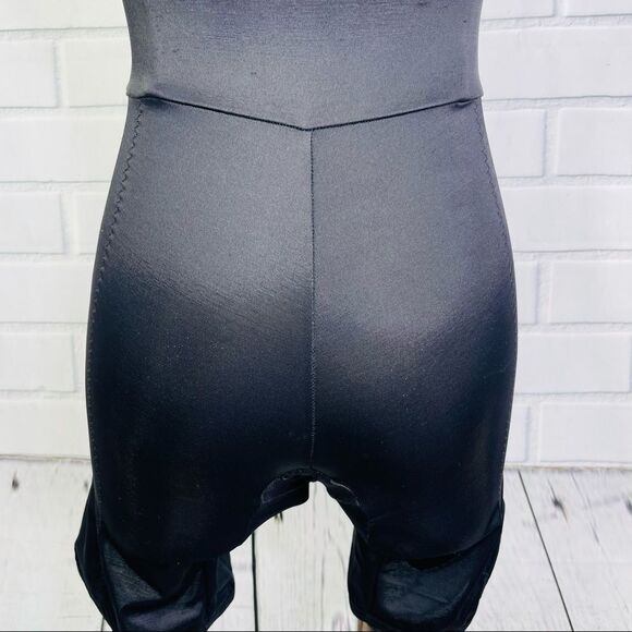 Maidenform Flexees Black Feel Good Fashion High Waist Thigh Slimmer - M - Picture 5 of 14